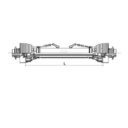 Wał przegubowy PTO 40 L 560 mm gopart  Kosiarka rotacyjna  itd