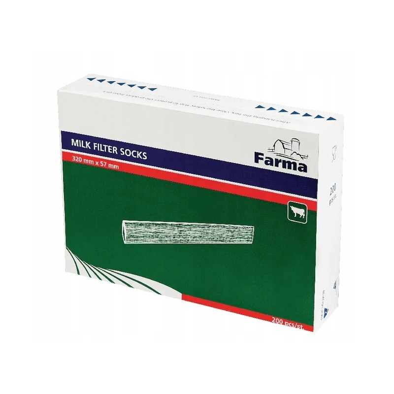Filtr rurowy do mleka 320x57 mm op. 200 szt. Farma
