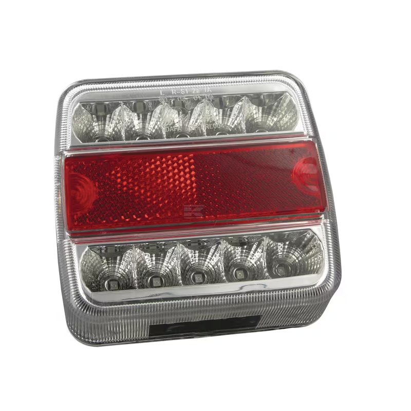 Lampa tylna zespolona LED, kwadratowa 1W, 12V, 106x35x98 mm 18 LED